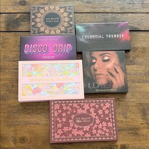 New Lot of 6 pallets Makeup Collection